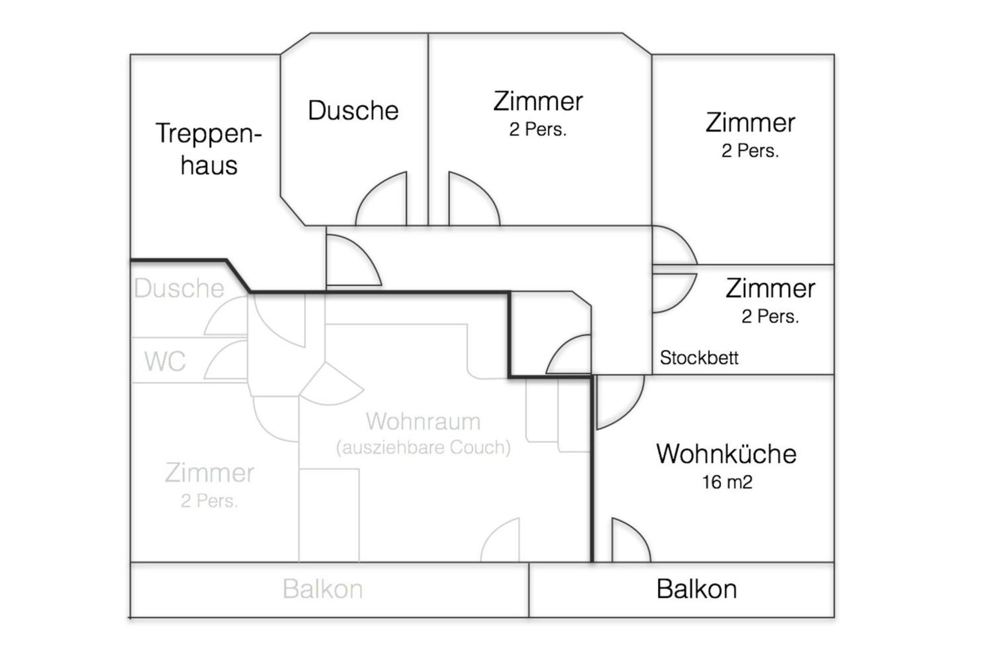 Apartmenthaus Pernull Tröpolach Camera foto
